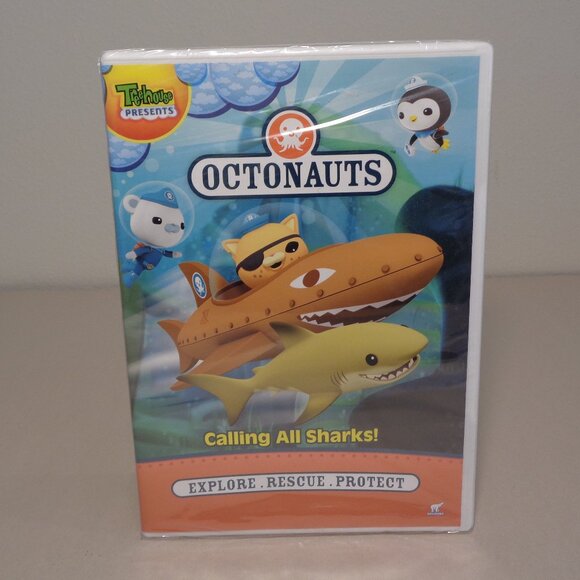 OCTONAUTS Calling All Sharks!  / New DVD / Includes 5 Episodes - Picture 1 of 7